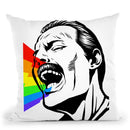 Singing Rainbows Throw Pillow By Butche Billy