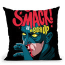 Smack Throw Pillow By Butche Billy