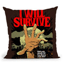 Survive Throw Pillow By Butche Billy