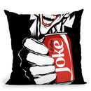 The Killing Joke - The B&W Edit Throw Pillow By Butche Billy