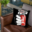 The Killing Joke - The B&W Edit Throw Pillow By Butche Billy