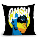 Clash Throw Pillow By Butche Billy