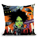 Disintegration Throw Pillow By Butche Billy