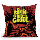 Kill The Ghoul Throw Pillow By Butche Billy