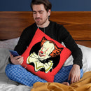 King Clown Throw Pillow By Butche Billy