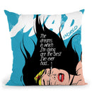 Mad Throw Pillow By Butche Billy