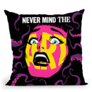 Never Mind The Art Throw Pillow By Butche Billy