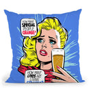 Supernova Throw Pillow By Butche Billy