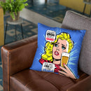 Supernova Throw Pillow By Butche Billy