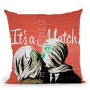 Swipe Right Throw Pillow By Butche Billy