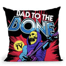 The Bone Throw Pillow By Butche Billy