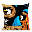 Eyes Without A Face Throw Pillow By Butche Billy