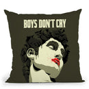 The Cry Throw Pillow By Butche Billy