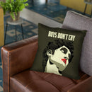 The Cry Throw Pillow By Butche Billy