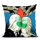 The Fire Lovers Throw Pillow By Butche Billy