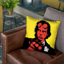 The Red Hand Throw Pillow By Butche Billy