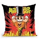 The Robots Throw Pillow By Butche Billy