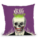The Stranger Throw Pillow By Butche Billy
