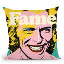 Fame Throw Pillow By Butche Billy
