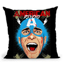 American Psycho Throw Pillow By Butche Billy