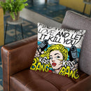 Find What You Love Throw Pillow By Butche Billy