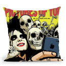 Pictures Throw Pillow By Butche Billy