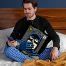 Post Punk Dark Squared Throw Pillow By Butche Billy