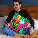 Post-Punk Aqua2 Throw Pillow By Butche Billy
