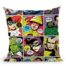 Post-Punk Baddies Throw Pillow By Butche Billy