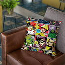 Post-Punk Baddies Throw Pillow By Butche Billy