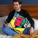 Post-Punk Electric Throw Pillow By Butche Billy