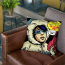 Post-Punk Killing Throw Pillow By Butche Billy