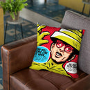 Post-Punk Reverse Throw Pillow By Butche Billy