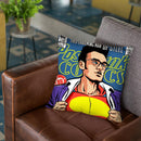 Post-Punk Super Throw Pillow By Butche Billy