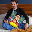 Post-Punk Super Throw Pillow By Butche Billy