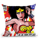 Post-Punk Wonder2 Throw Pillow By Butche Billy