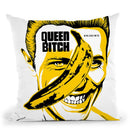 Queen Bitch Throw Pillow By Butche Billy