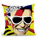 Dup Rocknroll Suicide Throw Pillow By Butche Billy