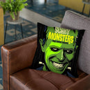 Scary Monsters Throw Pillow By Butche Billy