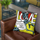 Breaks My Bones Throw Pillow By Butche Billy