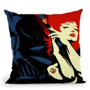Seduced By The Dark Side Throw Pillow By Butche Billy