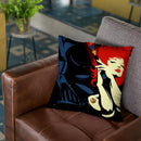 Seduced By The Dark Side Throw Pillow By Butche Billy