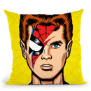 Spiders From Mars Classic Edit Throw Pillow By Butche Billy