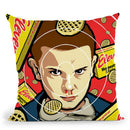 Stranger Waffles Throw Pillow By Butche Billy