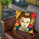 Stranger Waffles Throw Pillow By Butche Billy