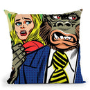 The Problem With The World Throw Pillow By Butche Billy