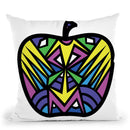 Vibrant Apple Throw Pillow By Baro Sarre