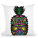 Vibrant Pineapple Throw Pillow By Baro Sarre