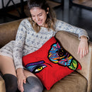 Pop-Passion Throw Pillow By Baro Sarre