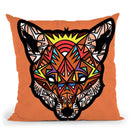 Fox-Sauvage Throw Pillow By Baro Sarre